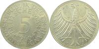 Deutschland 5 DM 5 Deutsche Mark 1960 G bankfrisch 5 DM Silberadler 1.2 -