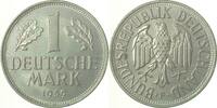 Deutschland 1 DM 1 DM 1959 F minimaler Randfehler1 Mark J 385 -