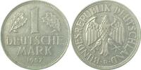 Deutschland 1 DM 1 DM 1957 D f bfr J 385 1 Mark -