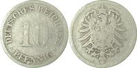 Deutschland 10 Pfennig 10 Pfennig 1873 G s J 004 -