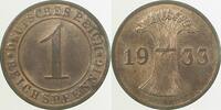 Deutschland 1 Reichspfennig 1 Reichspfennig 1933 A prfr J 313 -