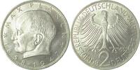 Deutschland 2 DM 2 DM Max Planck 1965 J bfr/stgl Erstabschlag -