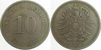 Deutschland 10 Pfennig 10 Pfennig 1876 J ss J 004 -