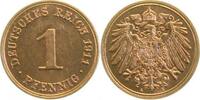 Deutschland 1 Pfennig 1 Pfennig 1911 A prfr J 010 -