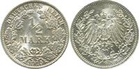 Deutschland 1/2 Mark 1/2 Mark 1915G J 016 vz/stgl -