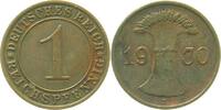 Deutschland 1 Reichspfennig 1 Reichspfennig 1930 E ss J 313 -