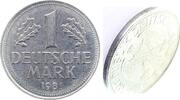 Deutschland 1 Mark Fehlprägung 1 DM 1981 F ohne Randinschrfit stark magnetisch! -