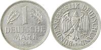 Deutschland 1 DM 1 Mark 1954 F fast bankfrisch J 385 BRD -