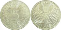 Deutschland 5 DM 5 Deutsche Mark 1951 D stempelglanz 38751D-1.0 -