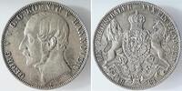 Deutschland Vereinsaler Vereinstaler Hannover 1861 AKS 144 Thun 174 Kahnt 239 Georg V -