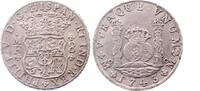 8 Reales 1743 Mexico vz+/ef Phillip V SUP+