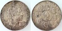 Deutschland Geschichtstaler Geschichtstaler Bayern 1828 Segen des Himmels VZ/STGL Ludwig I -