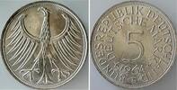 Deutschland 5 DM 5 Deutsche Mark 1964 F J 387 -