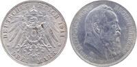 Deutschland 3 Mark 3 Mark Luitpold Bayern 90. Geburtstag vz J 049 Luitpold -