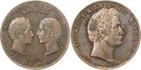 Deutschland Geschichtsthaler Geschichtstaler Ludwig Bayern 1826 Reichenbach vz/stgl EA Ludwig I -