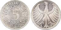 Deutschland 5 DM 5 DM 1965 G vz/st Ea J 387 Erstabschlag -