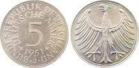 Deutschland 5 Mark 5 Deutsche Mark J 387 1951 J bankfrisch -