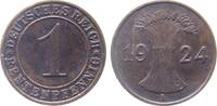 Deutschland 1 Rentenpfennig 1 Rentenpfennig 1924 A Vorzüglich J 306 -