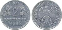 Deutschland 2 DM 2 DM 1951 J Ähren J 386 vz/stgl -