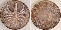 Deutschland 5 DM 5 DM 1964 J bf/st Herrliche deutliche Ausprägung J 387 -