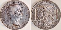 Albanien 10 LEK 10 LEK 1939 Albanien Vottorio Emanuele III gutes ss/vz -