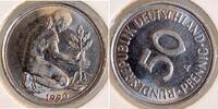 Deutschland 50 Pfennig 50 Pfennig 1990A ca. S310 ss/vz ! Stempeldrehung -