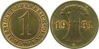 Deutschland 1 Reichspfennig 1 Reichspfennig 1931 E J 313 -