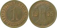Deutschland 1 Reichspfennig 1 Reichspfennig 1935 A f prfr nur 1 Krätzerchen -