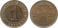 Deutschland 1 Reichspfennig 1 Reichspfennig 1928 A J 313 -