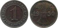 Deutschland 1 Reichspfennig 1 Reichspfennig 1930 G ss J 313 -