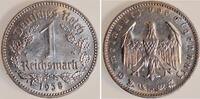 Deutschland 1 Reichsmark 1 Reichsmark 1938 E f.prfr/f.stgl J 354 -