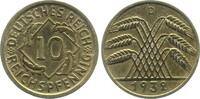 Deutschland 10 Pfennig 10 Reichspfennig 1932 D vz J 317 -