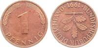 Deutschland 1 Pfennig Fehlprägung 1 Pfennig 1991 J Stempeldrehung 180° selten -