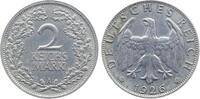 Deutschland 2 Mark 2 Reichsmark J 320 1926 A ss TTB