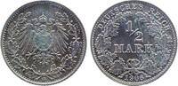 Deutschland 1/2 Mark 1906 1/2 Mark 1906 G stgl.! J 016 stempelglanz 32,00 EUR  + 14,50 EUR frais d'envoi