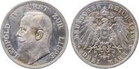 Deutschland 3 Mark 1913 3 Mark 1913 A Leopold IV Lippe PP- leicht berieb... 995,00 EUR  + 14,50 EUR frais d'envoi