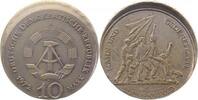 Deutschland 10 Mark Fehlprägung 10 Mark DDR Buchenwald dezentriert 1972 A -