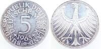 Deutschland 5 Mark 5 DM 1963G stgl -