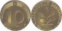 Deutschland 10 Pfennig 10 Pfennig 1966 G auf 5 Pfennig Rohling bfr/st -