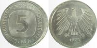 5 DM 1975 Deutschland Fehlprägung 5 DM 1975 J dezentriert geprägt 7% J 415 bankfrisch