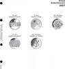   Vordruckblatt karat 10 Euro Gedenkmünzen 2007 Deutschland  5,00 EUR  + 22,50 EUR frais d'envoi