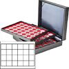   Münzkassette NERA XL mit 3 Tableaus und hellroten Münzeinlagen mit 72 ... 86,50 EUR  + 45,50 EUR frais d'envoi