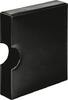 Kassette mit Griffmulde, schwarz (für karat-Ringbinder) -