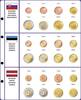 Vordruckblatt EURO COLLECTION: Kursmünzensätze Slowakei/Estland/Lettland -