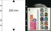 Multi collect Blätter mit 1 Tasche (190 x 253 mm) pro Seite, schwarz, 10er-Packung -