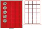 Münzbox STANDARD mit 24 quadratischen Fächern für Münzen/Münzkapseln bis Ø42 mm -