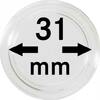 Münzkapseln Innen-Ø 31 mm, 10er-Packung -