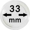 Münzkapseln Innen-Ø 33 mm, 100er-Packung -