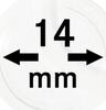 OCTO-Münzkapseln 14 mm, 2er-Packung -