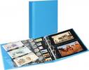    PUBLICA M COLOR Universalalbum für Postkarten/Fotos mit 10 geteilten, beidseitig bestückbaren Folienblättern-Nautic (blau) 